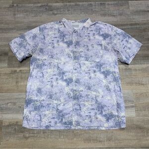 Columbia Men’s 2X PFG Printed Button Up Vented Shirt Fishing Hiking Outdoor